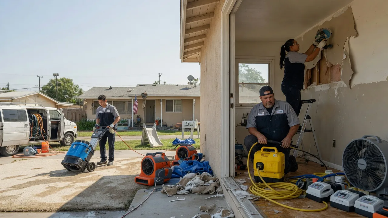 Water Damage Restoration in North Highlands, CA near me
